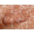 thumbnail image 4 of oneOone Cotton Poplin Rust Brown Fabric Leaves & Floral Geometric Fabric For Sewing Printed Craft Fabric By The Yard 56 Inch Wide, 4 of 4