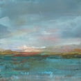 thumbnail image 2 of Nai, Danhui 12x12 Gold Ornate Wood Framed with Double Matting Museum Art Print Titled - Open Water Sunrise, 2 of 4