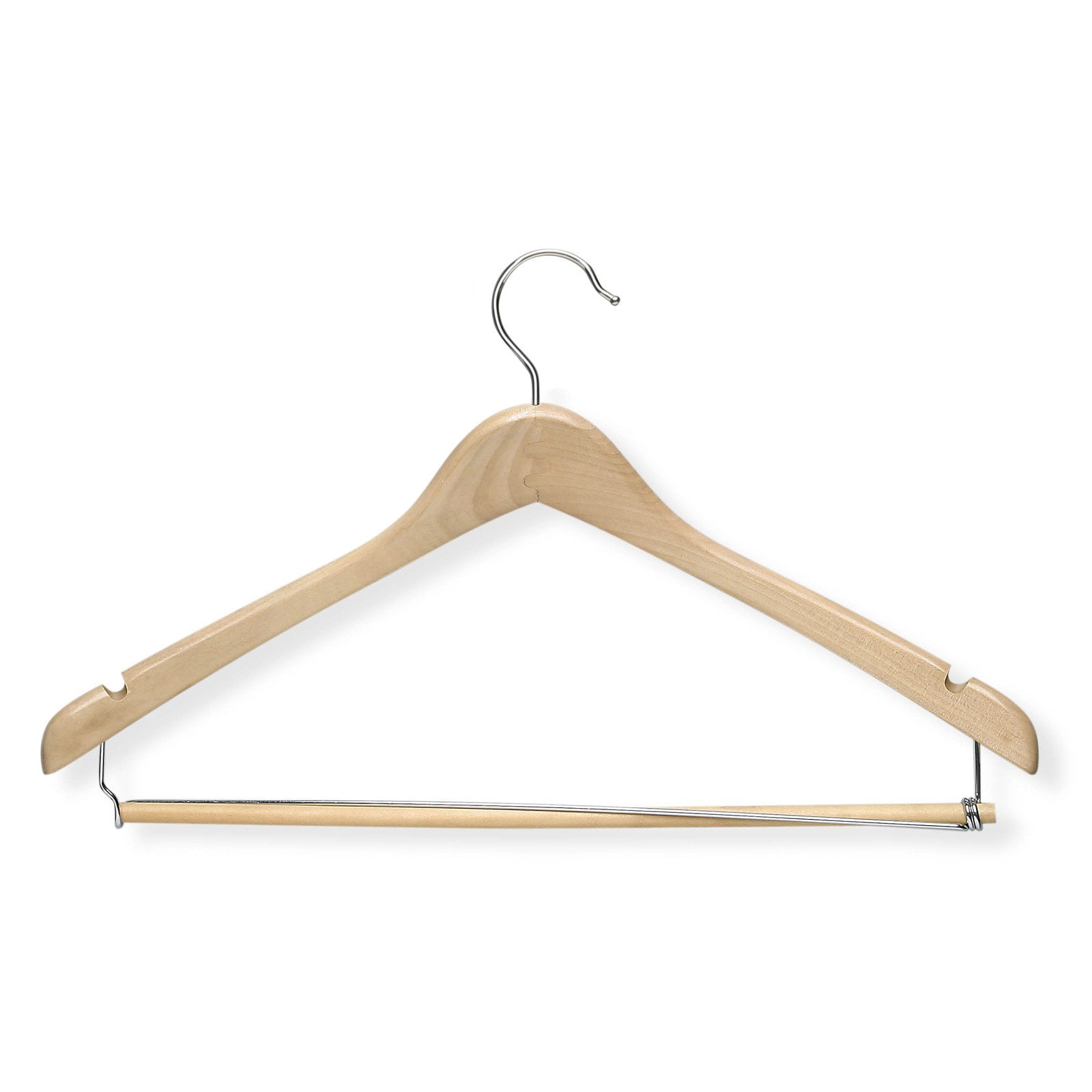 Honey Can Do Contoured Suit Hanger With Locking Bar Cherry 6pk Honey Can Do Contoured Suit Hanger With Locking Bar Cherry 6pk
