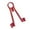 Red, variant on Multimeter Probe Holder Adjustable Universal Fixing for Outdoor and Home Use Practical Tool organizer Installation Clamps Work Table Clamps F Clamps Welding Clamps Set