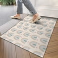 thumbnail image 4 of Beige Boho Bohemia Rainbows Hearts Pattern Door Rugs,Washable Non Slip Door Mats Indoor,Decorative Door Mats,Entry Mat Indoor for Entrance,Bedroom,Kitchen,Bathroom,17"x30", 4 of 6