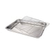 thumbnail image 5 of Bandeja para hornear, bandeja para hornear con rejilla, recipiente para alimentos de fácil limpieza, bandeja para hornear de metal, 40 cm x 30 cm x 48 cm, 5 of 9