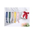 thumbnail image 5 of INSPIRE CHIC Women Skinny Scarf Plain Solid Color Pure Long Scarves Neckerchief 35.43*1.97 inches Dark Khaki, 5 of 5