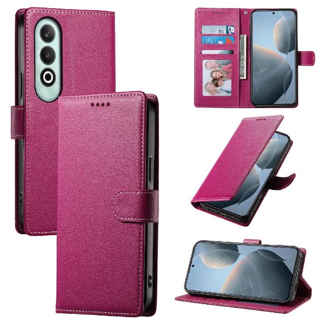 Case for FOXDOCK OnePlus Nord CE 4 5G Wallet Case – Premium Leather, 3 Card Slots, Shockproof Protection