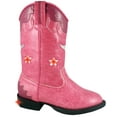 thumbnail image 2 of Smoky Mountain Girl's Austin Stars Light Up Pink Western Boots 1167, 2 of 2