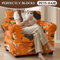 thumbnail image 4 of Chririnla Halloween 2 Pieces Stretchable Armchair Slipcover with Spandex Fabric, Soft Anti-Dust Furniture Protector for Living Room Home Pet Use, 4 of 8