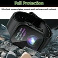 thumbnail image 4 of 2WIN2BUY Hard PC Case with Tempered Glass Screen Protector for Apple Watch 42mm Series 10,Scratch Resistant Bumper Protective Cover for iWatch 42mm Accessories,Black, 4 of 9