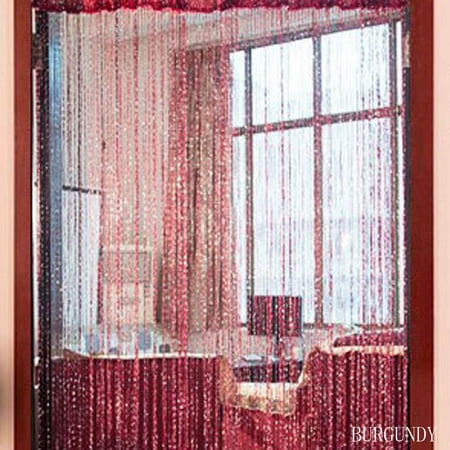 Akoada String Door Curtain Beads Room Divider Window Panel Tassel