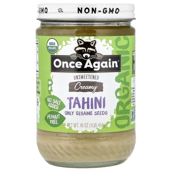 Once Again Tahini Organic Sesame, 16 Oz