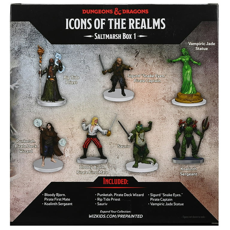 Dungeons and Dragons D&D Icons of the Realms Saltmarsh Box 1 Dungeons and Dragons D&D Icons of the Realms Saltmarsh Box 1