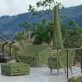 thumbnail image 6 of Classic Accessories Montlake FadeSafe Water-Resistant 25.5 Inch Stackable Patio Chairs Cover, Heather Fern, 6 of 15