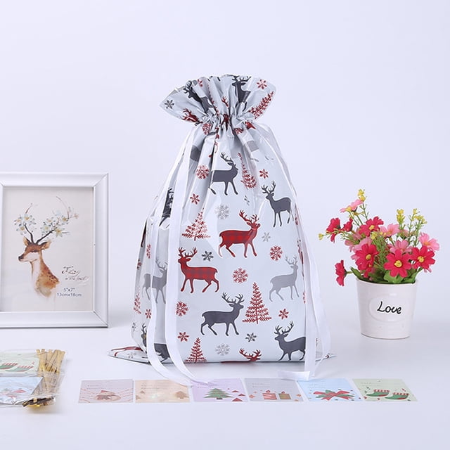 WHEANG Clearance Creative Drawstring Bag Bag Gift Candy Bag Packaging Gift Drawstring Housekeeping & Organizers