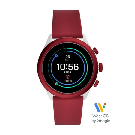 Fossil Sport Men's Smartwatch 43mm Silicone - Powered with Wear OS by Google