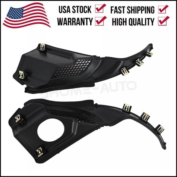 2PCS Left Right Cowl Grille Panel Trim For 2016-2022 Jeep Grand Cherokee