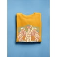 thumbnail image 3 of Vintage Rock  Art Nouveau Sweatshirt Women -Image by Shutterstock, Female XX-Large, 3 of 4