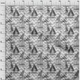 thumbnail image 4 of oneOone Polyester Spandex Light Gray Fabric Beach Sewing Material Print Fabric By The Yard 56 Inch Wide, 4 of 4