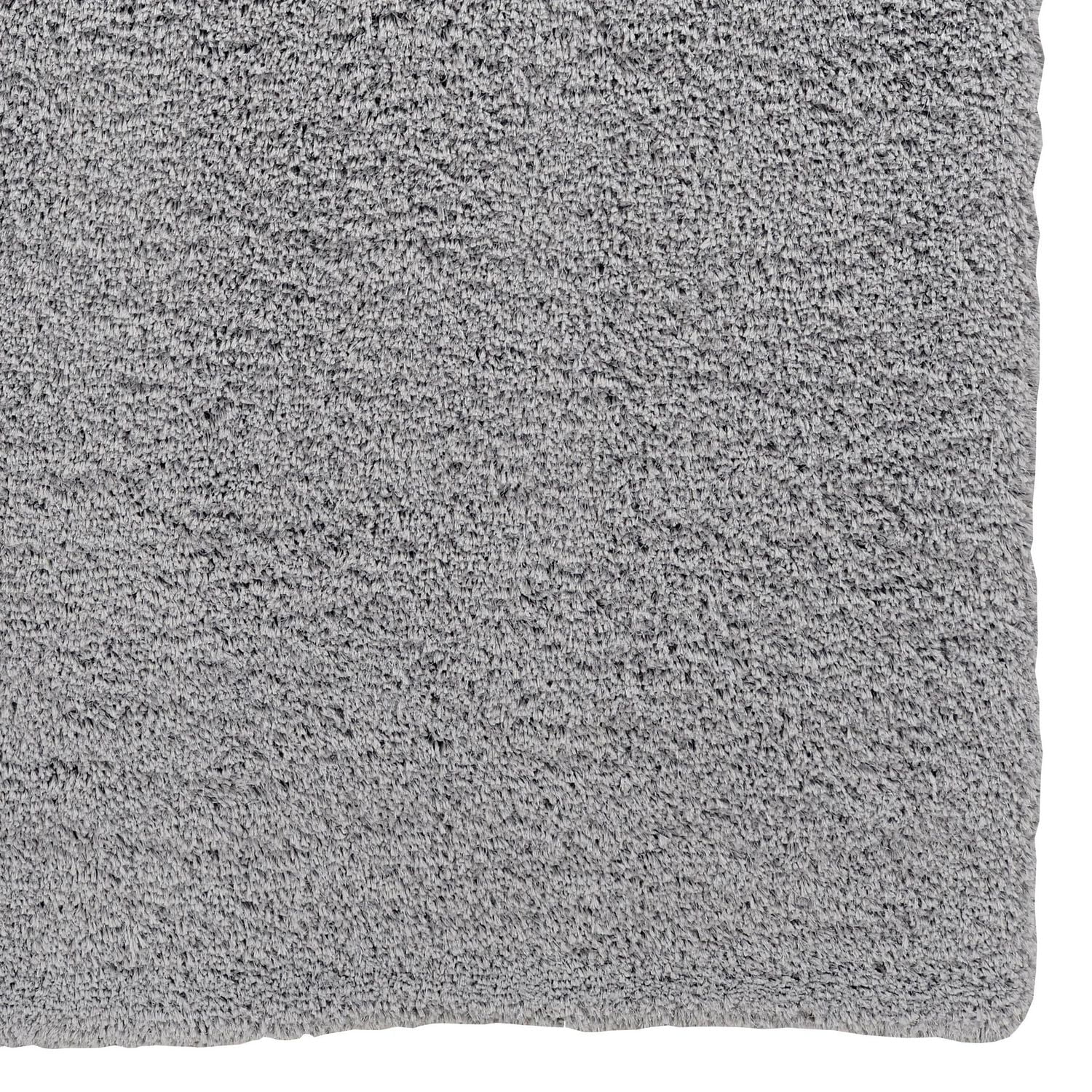 Tapis Shaggy Pastel gris de 8 pi. x 10 pi.