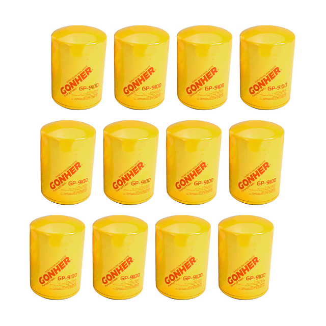 Filtros De Aceite Gp-9100 Gonher 12pz Mayoreo