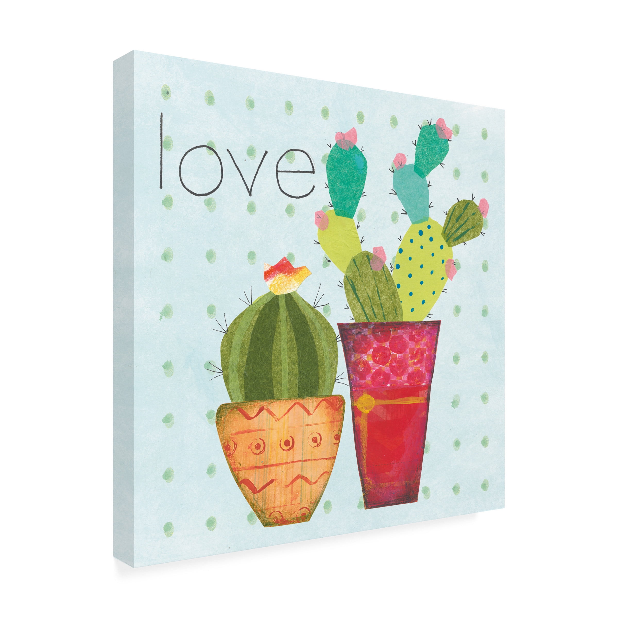 Courtney Prahl 'Southwest Cactus III' Canvas Art