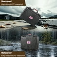 thumbnail image 5 of Kinghardcase Handgun Storage Case with Built-In Tracker, IP67 Waterproof Shockproof Pistol Case for 5 Handguns & 21 Magazines, Customizable Foam for Travel & Home, 5 of 6
