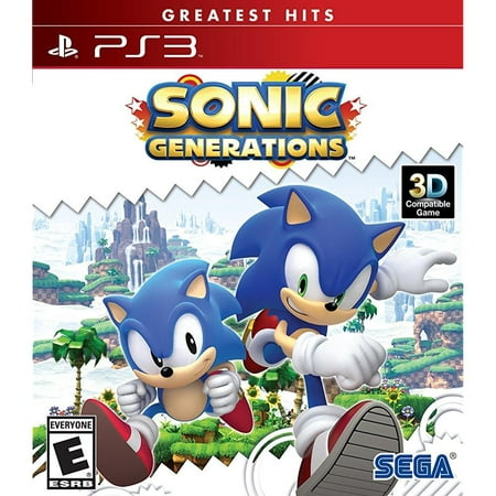 Sonic Generations Greatest Hits Playstation 3 Walmartcom - roblox murder mystery 20 ryans toy review roblox flee the