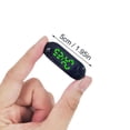 thumbnail image 3 of Lttoisl Waterproof Vehicle Mounted Clock Display, Compact Adhesive Electronic Watch Time Indicator for Electric Bikes, Motorcycles & Riding Equipment, White/Green LED, 3 of 8