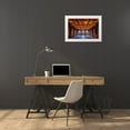 thumbnail image 3 of Agazzi, Andreas 24x17 White Modern Wood Framed Museum Art Print Titled -  A Walk in the Park, 3 of 4