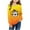 Yellow, variant on Odeerbi Kids Boys Girls Halloween Pumpkin Ghost Crewneck Sweatshirts Fall Winter Pullover Sweatshirt 1-12 Years Kids Long Sleeve Halloween Printed T-shirt Top Kids Clothes Orange