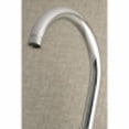 thumbnail image 4 of Kingston Brass Concord 8-Inch Adjustable Center Wall Mount Kitchen Faucet, Polished Chrome, 4 of 5