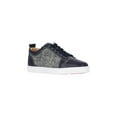 thumbnail image 2 of Christian Louboutin Rantulow Sneakers In Blue Leather Fabric Details Black (Men's), 2 of 5