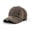 Coffee, variant on Washable Gradient Hole American Style Large Head Visor Soft Top Baseball Cap Hats for Men and Women