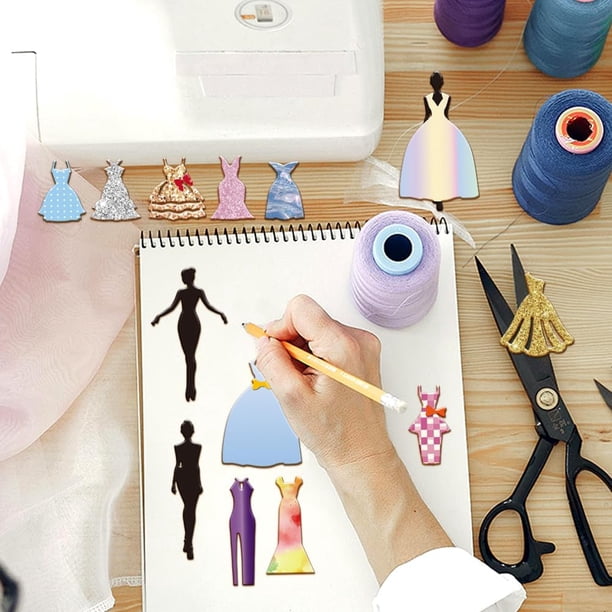Lady Dress Cutting Dies Metal Women Gown Dress Die Cuts Model Lady Clothes  Cutting Embossing Templates for Scrapbooking Crafts Paper Cards Making -  Walmart Business Supplies