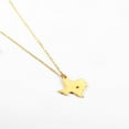 thumbnail image 7 of Bilqis Texas State Map Necklace Pendant Brass Texas Moving Gifts TX Shape Jewelry for Women Teens Chain, 7 of 7