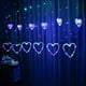 thumbnail image 1 of lámpara led cadena amor cortina lámpara día de san valentín boda pa, 1 of 5