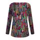thumbnail image 5 of Tops de Mujer Camisas de Manga Larga Blusas Blusa Casual Camisa Suelta Con Estampado de Hombros Descubiertos de Manga Larga Odeerbi ODB146005, 5 of 5