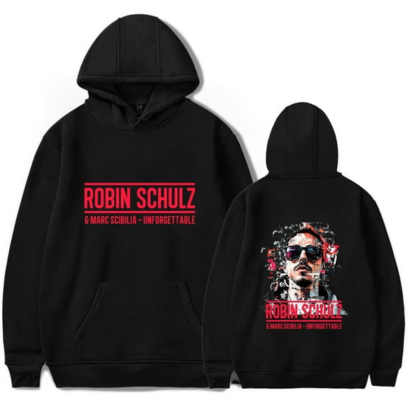 robin schulz Merch hooded sweatshirt unisex fashion long sleeved casual pullover hooded sweatshirt