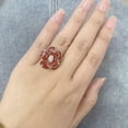 thumbnail image 3 of Elegant Camellia Flower Ring for Women CZ Diamond Floral Statement Ring Open Wrap Finger Band Wedding Anniversary Promise Rings Dainty Jewelry, 3 of 12