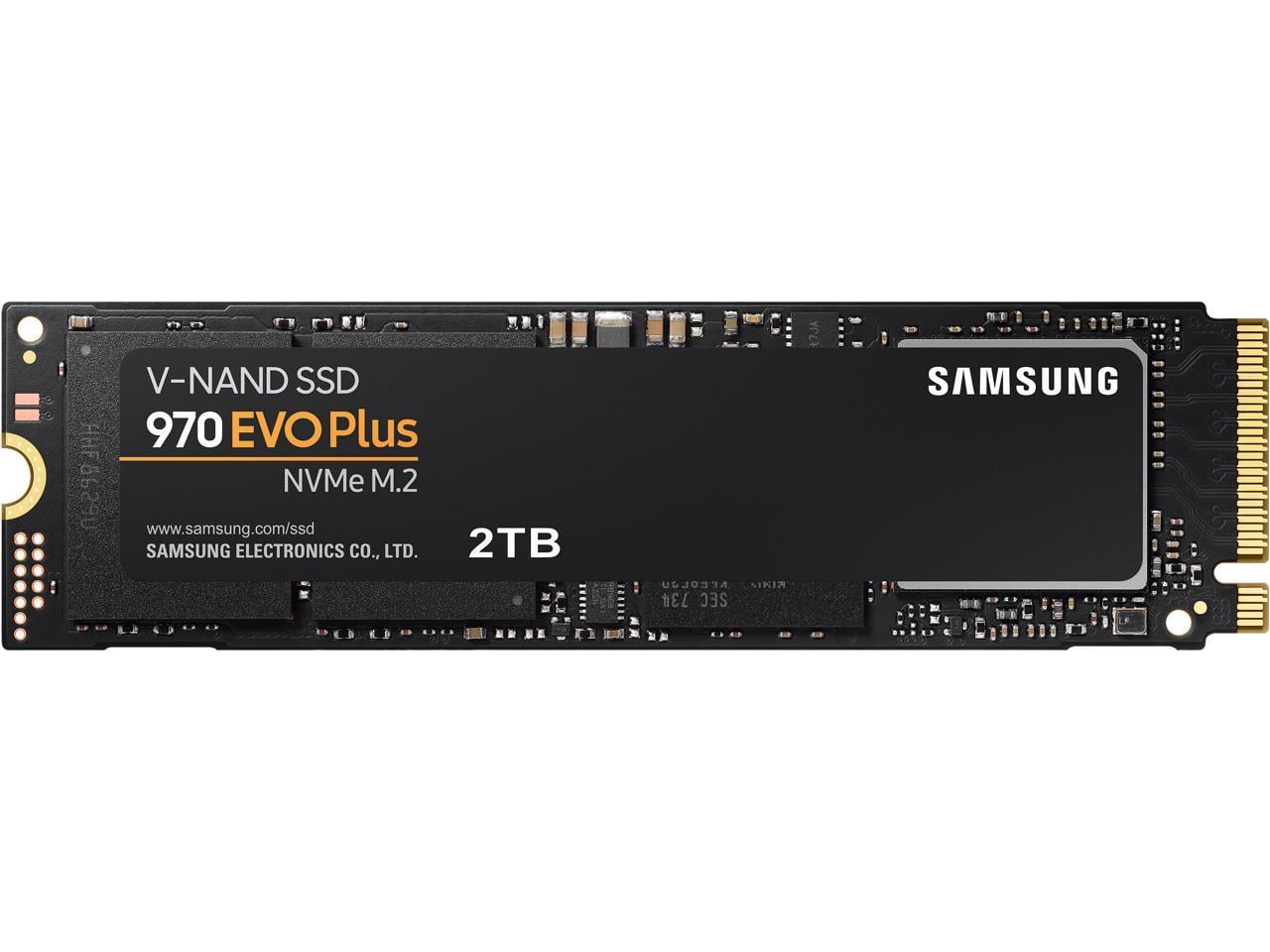 SAMSUNG 970 EVO PLUS M.2 2280 2TB PCIe Gen 3.0 NVMe 1.3 V-NAND Internal Solid State Drive (SSD) MZ-V7S2T0B/AM Walmart.com