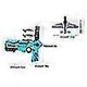 thumbnail image 5 of Foam Craft Launcher Bubble Catapult Plane Toys Kids Eject Outdoor Sport Toys Glider, 5 of 5