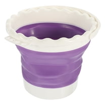unbranded Water Cup for Painting Cup Foldable Portable Folding Wash Pen Bucket 20.2*20.2cm