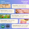thumbnail image 3 of A Better Treat – Organic Freeze Dried Chicken Breast Dog Treats, Organic, Single Ingredient | Natural Healthy High Value | Gluten Free, Grain Free, High Protein, Diabetic Friendly | Made in The USA, 3 of 6