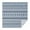 Blue and White, variant on Brown Boho Geometric and Plant Pattern Square Tablecloth,Waterproof Square Table Cover,Wipeable Spillproof Washable Table Cover for Home Kitchen Party Decor 42"X42"(107x107cm)