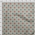thumbnail image 4 of oneOone Silk Tabby Light Yellow Fabric Tiles Quilting Supplies Print Sewing Fabric By The Yard 42 Inch Wide, 4 of 4