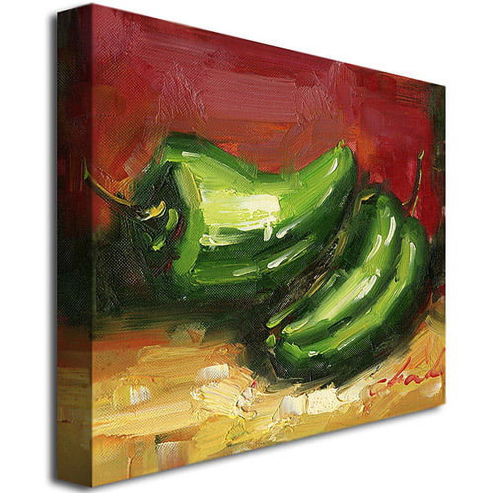 Trademark Fine Art "Jalapeno Peppers" Canvas Art