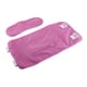 thumbnail image 3 of Juego de 2 paquetes de aceite de ricino, ajustables para la cintura y el cuello, reutilizables y lavables, color morado, 3 of 14
