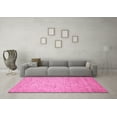 thumbnail image 3 of Ahgly Company Indoor Rectangle Abstract Pink Modern Area Rugs, 3' x 5', 3 of 4