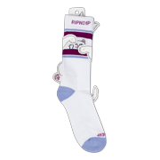 Peeking Nermal Socks (Plum / Blue)