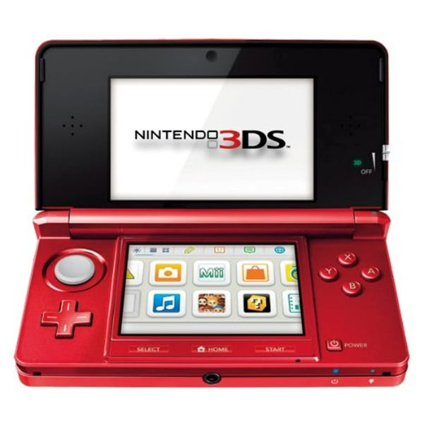 Nintendo 3DS Console - Metallic Red (Refurbished) | Nintendo
