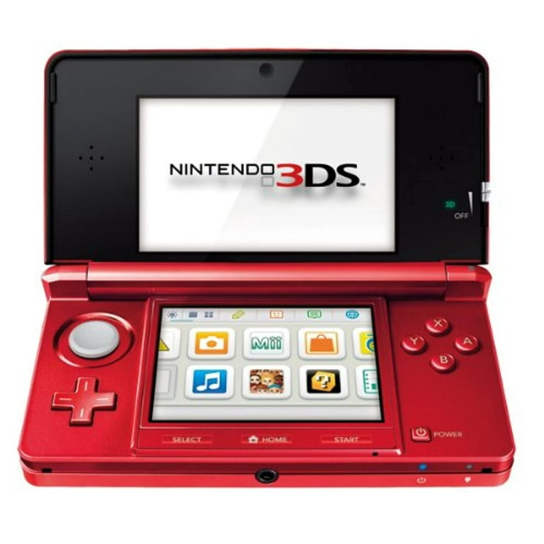 Restored Nintendo Console 3DS Metallic Red (Refurbished)