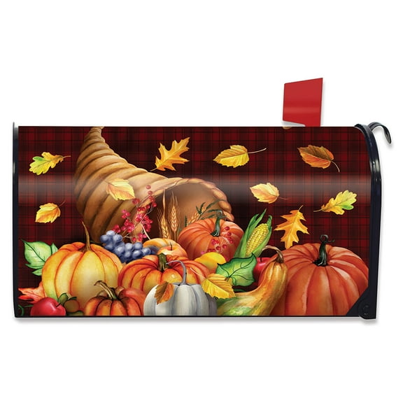 Briarwood Lane Fall Bounty Cornucopia Mailbox Cover